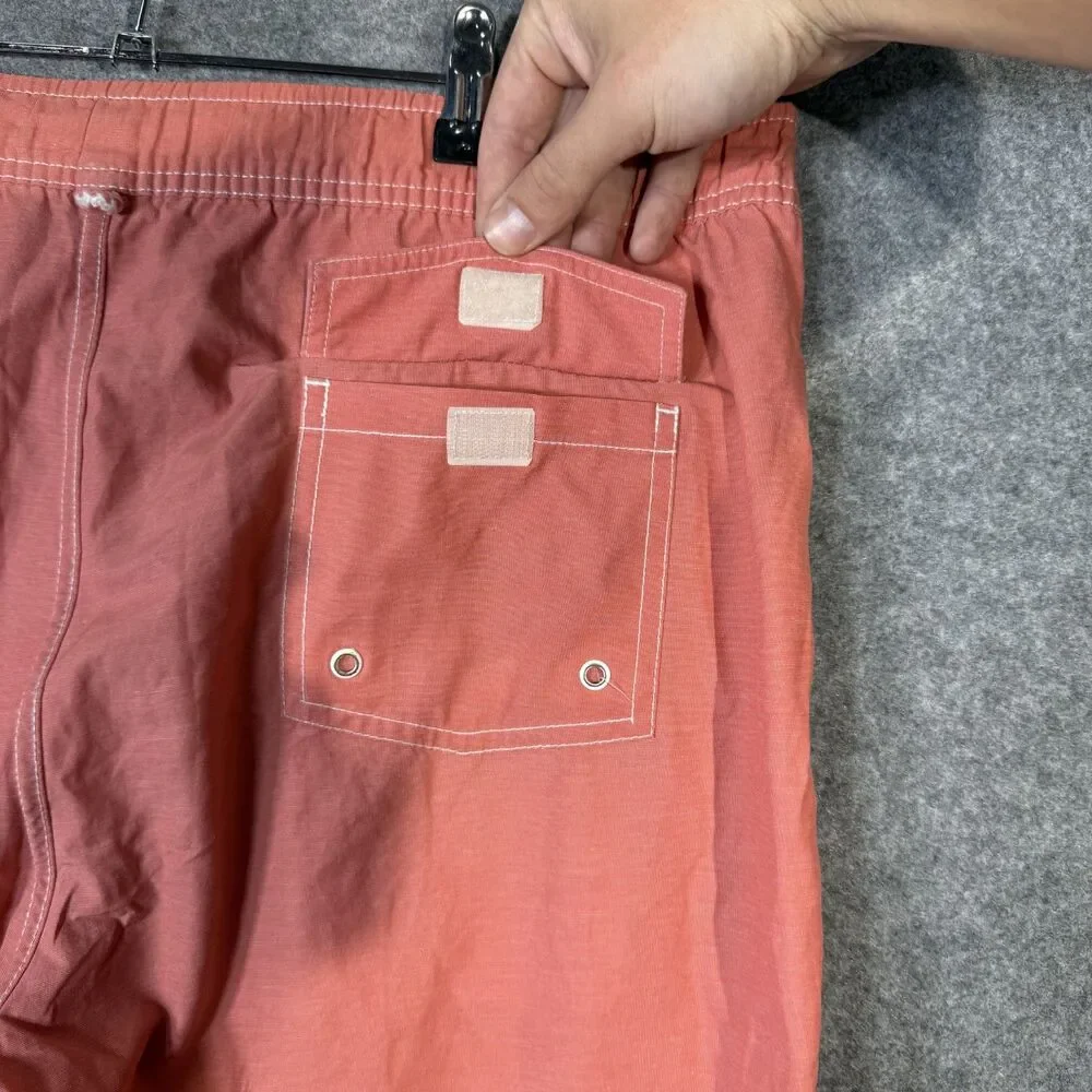 johnnie-O Mens Board Shorts‎ Red Color Size M